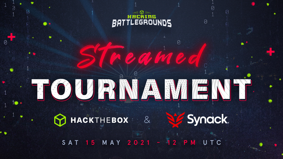HTB News 1st HBG Live Streamed Tournament by HTB and Synack Red Team